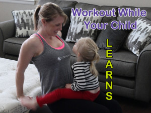 workout while your child learns title