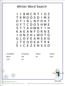 education.com Word search