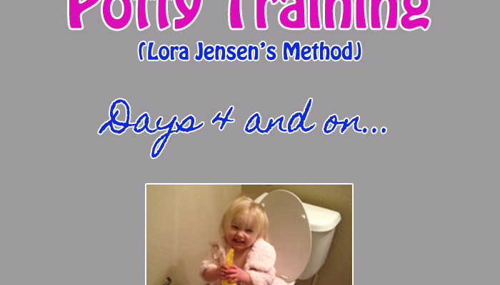 3 Day Potty Training: Days 4 and on…