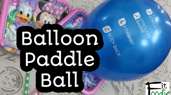 Rainy/Snowy Day Activity: Balloon Paddle Ball